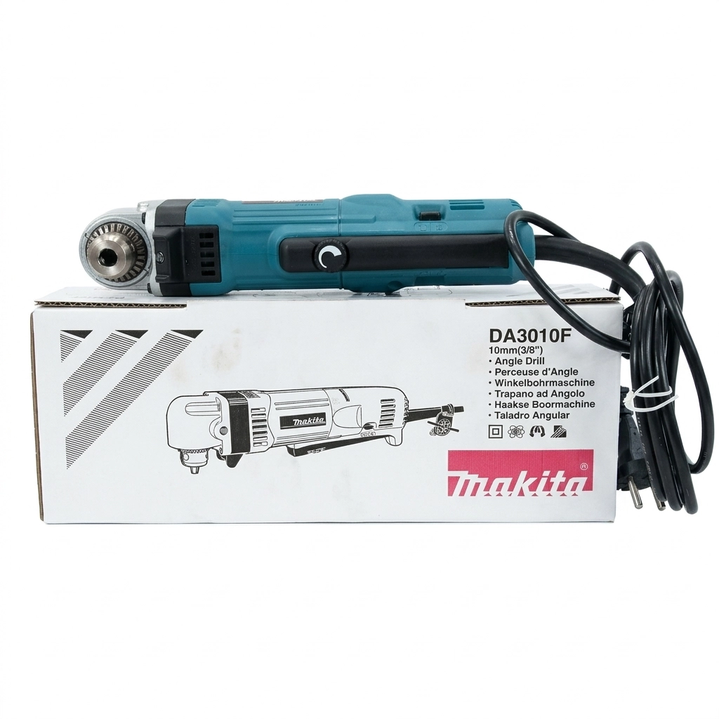 Visseuse perceuse Coudee electrique 10 MM 450 W Réf: DA3010F** MAKITA
