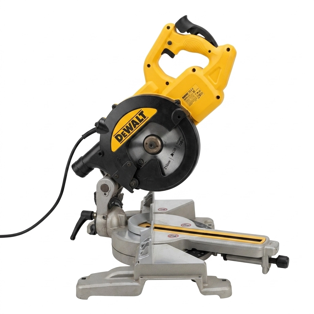 Scie a onglet Réf: DWS 773/250mm-1300W Avec 1 disque Carbure 250mm ** DEWALT