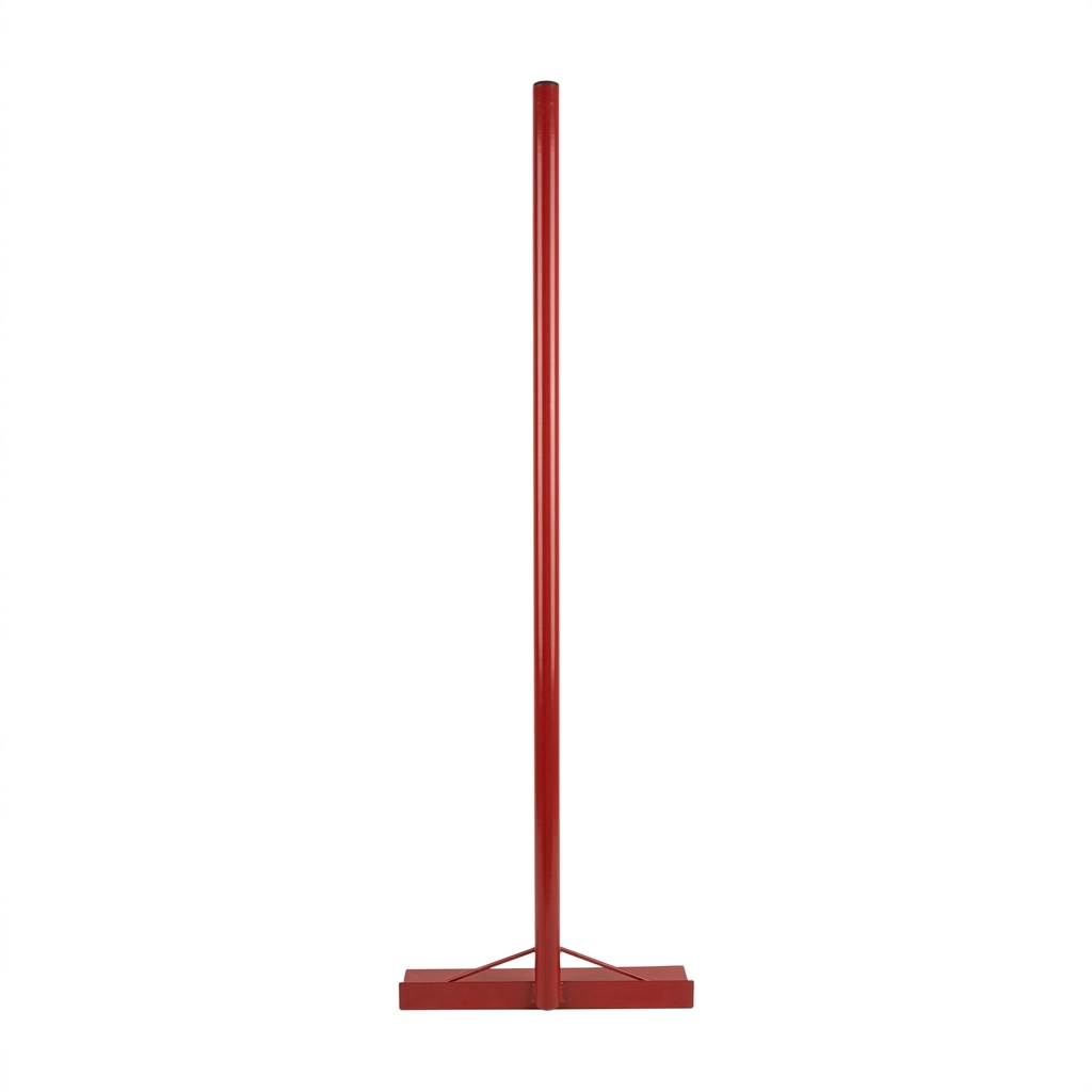 Rateau a Beton 50 Cm Manche Metal rouge LOCAL ** PROTODE