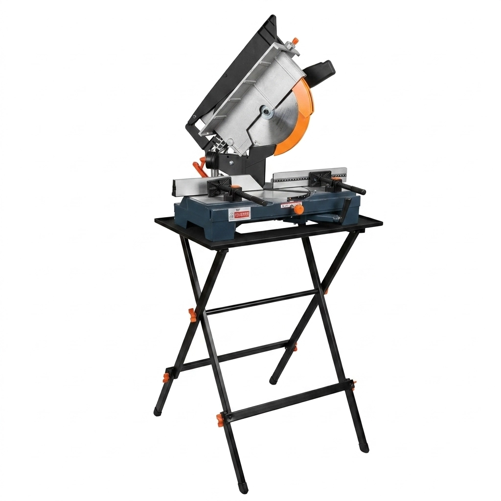 Scie a Table Avec Etaux (220V / 6Ah /1200W / Disq. 250 mm Z60) Réf: T87 ** FELISATTI
