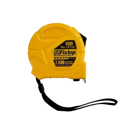 Metre ruban 7.5 M x 25 mm Réf: 12743 ** FIXTOP