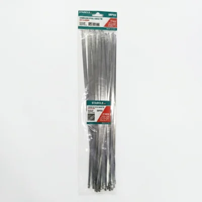 Collier colson Inox 5 x400 ( P/50 Pcs ) Réf: H227 ** STARCLE