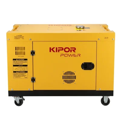 Groupe electrogene Diesel silencieux 9 KVA / 220 V/380V Réf: KDE10000T3 ** KIPOR