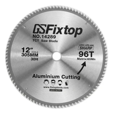Disque à couper aluminium ( 305 x 30 x 3.2 Z x 96D ) Réf: 14289 ** FIXTOP
