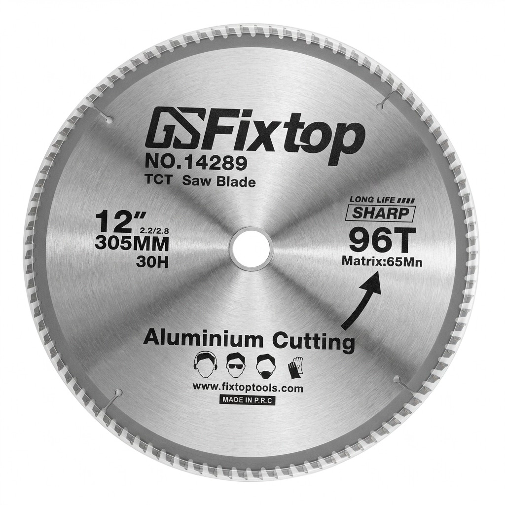 Disque à couper aluminium ( 305 x 30 x 3.2 Z x 96D ) Réf: 14289 ** FIXTOP