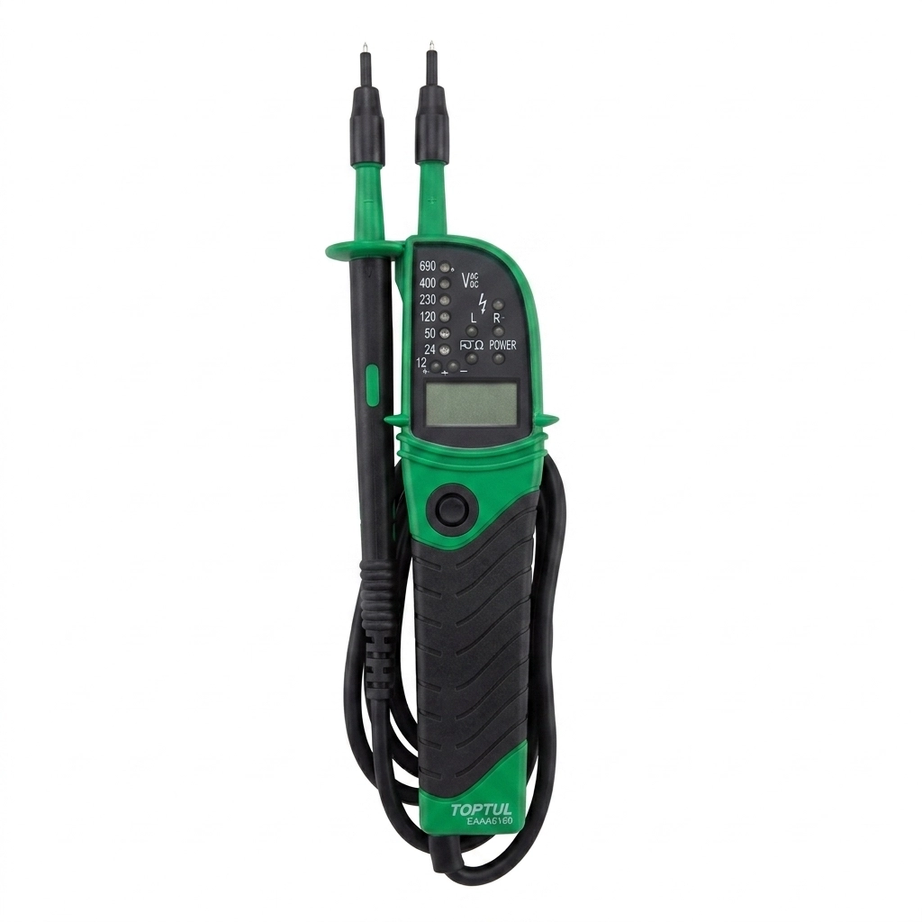 Testeur de voltage continuite/tension Réf: EAAA0169** TOPTUL
