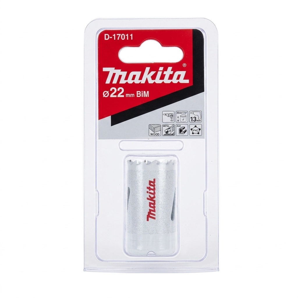 Trepan HSS Bi-Metal N° 22 mm Réf: D-17011 ** MAKITA