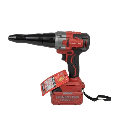 Riveteuse a batterie ( 1 Batterie) 21 V / 4Ah / 2.4 a 5mm Réf: YAE 2692 ** HONEST PLUS