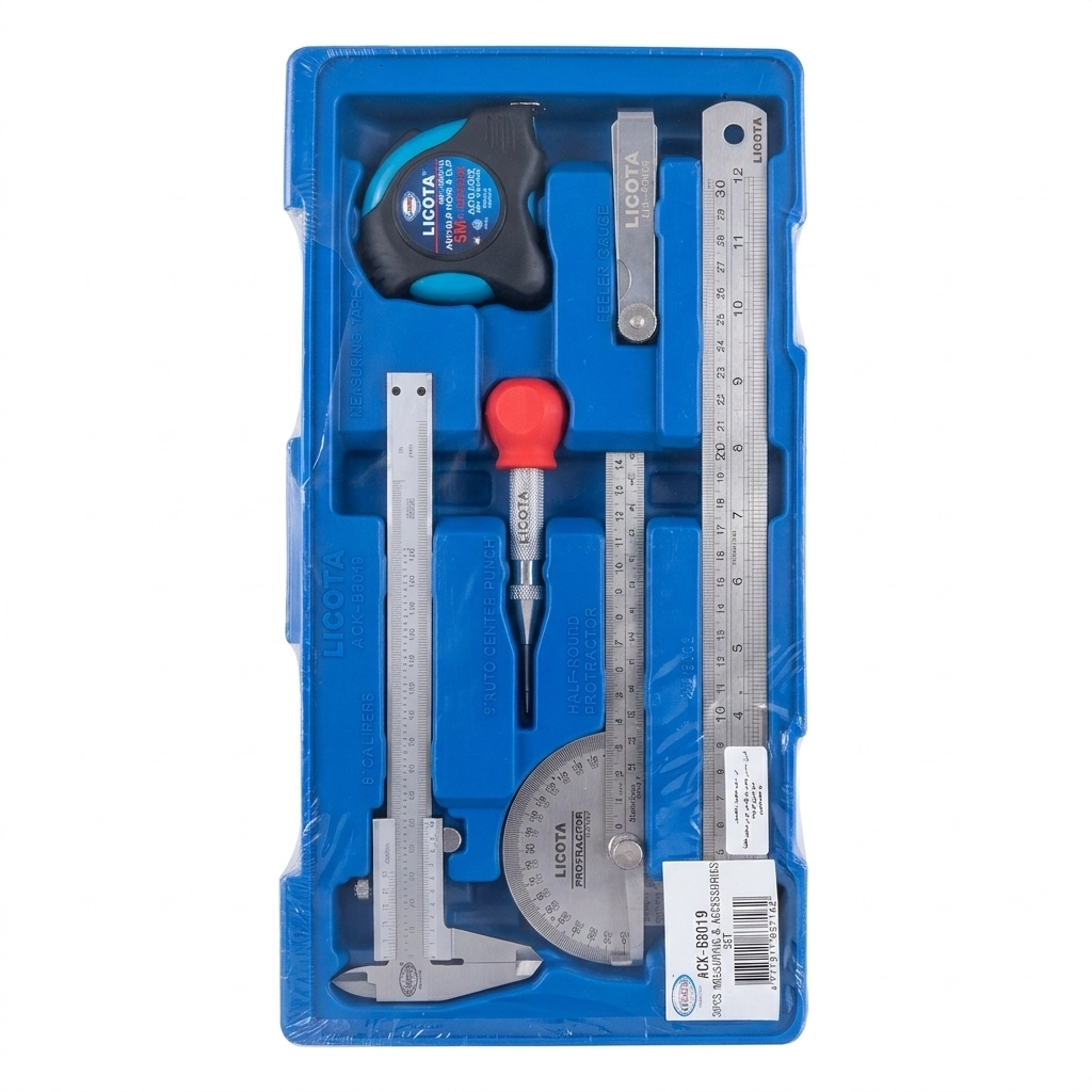 Kit Outiels de Mesure Divers ( 6 Pieces ) Réf: ACK-B3019 ** LICOTA