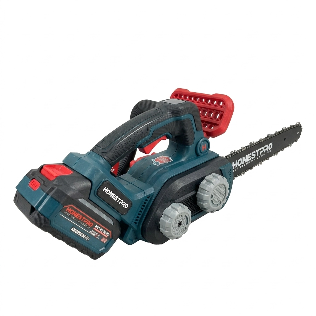 Mini tronconneuse chaine a batterie 21V 4Ah (01 Batterie) Réf: YAE2683 ** HONEST PRO