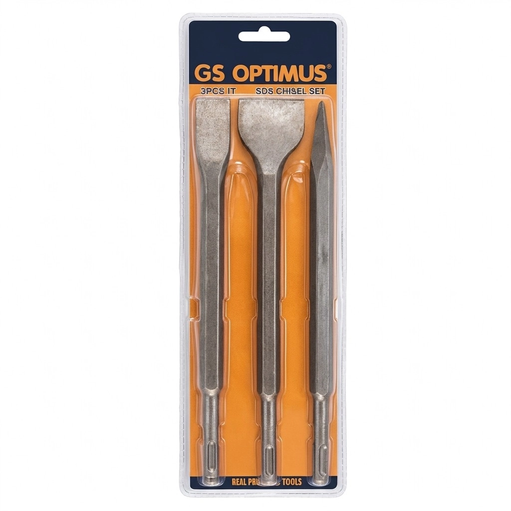 Jeu de burin sds-plus 3 Pieces ** OPTIMUS