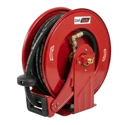 Enrouleur de Tuyau pour Graisse et Huile 15M Haut pression ** DAF TOOLS